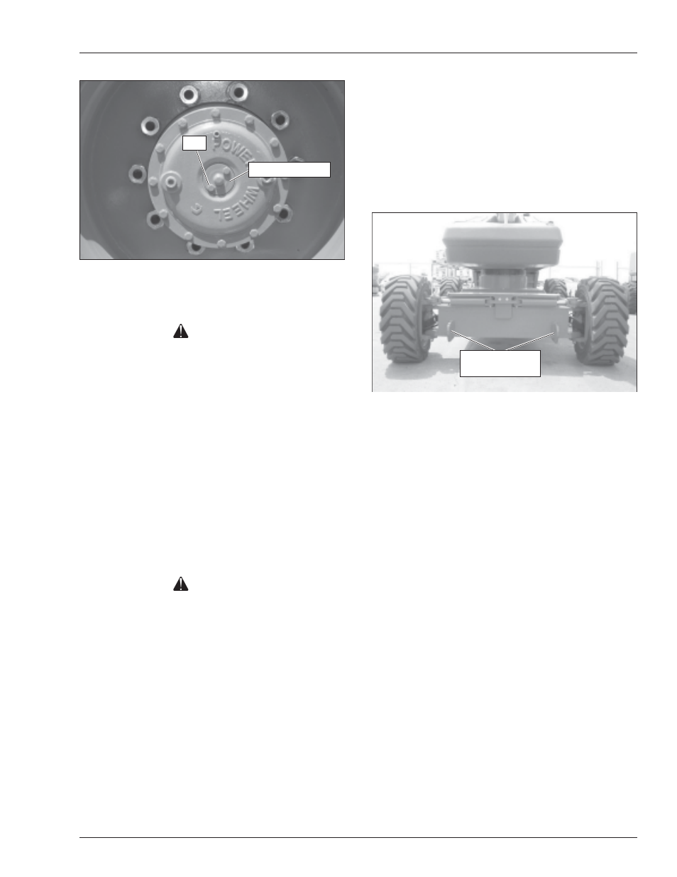 Warning | Snorkel SB85J User Manual | Page 57 / 70