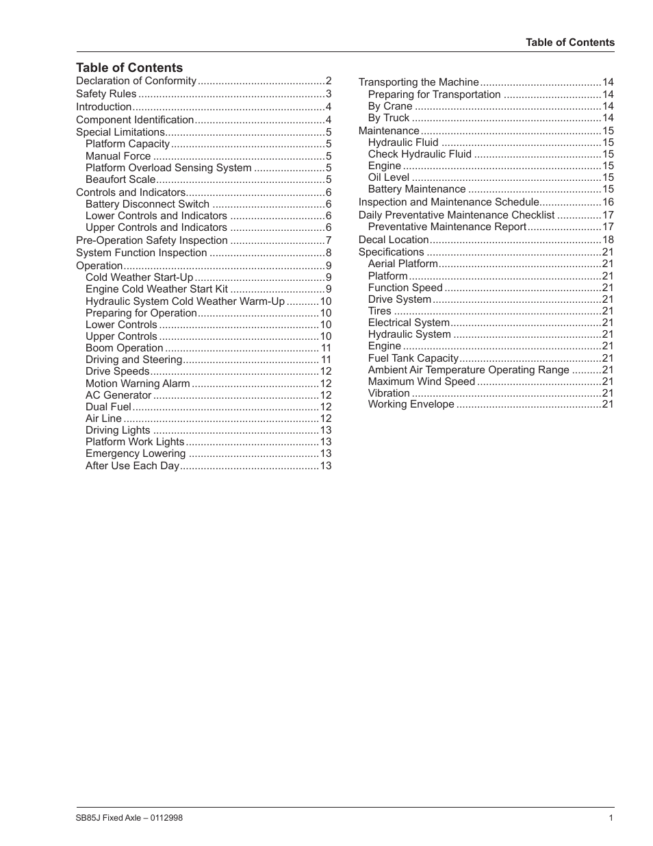 Snorkel SB85J-sn10000+ User Manual | Page 3 / 26