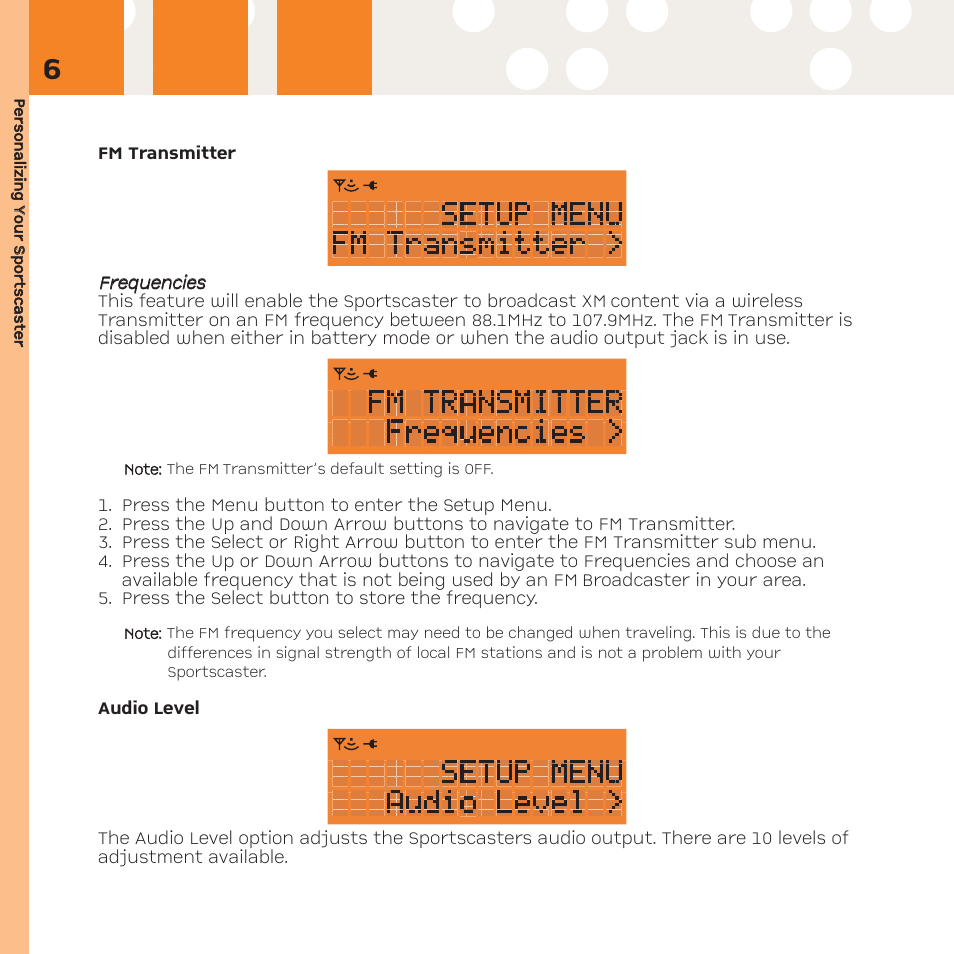 Advanced Global Technology XM101VK User Manual | Page 6 / 12