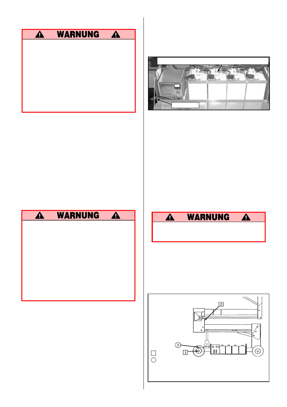 Batteriewartung, Laden der batterie, Schmieren (bild 5) gelenkzahnräder | Achsschenkel | Snorkel SL20-sn5800-9299 User Manual | Page 21 / 32
