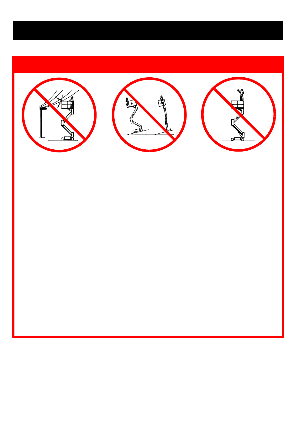 Safety rules | Snorkel SL30N Bi-Energy-sn11200+ User Manual | Page 2 / 44