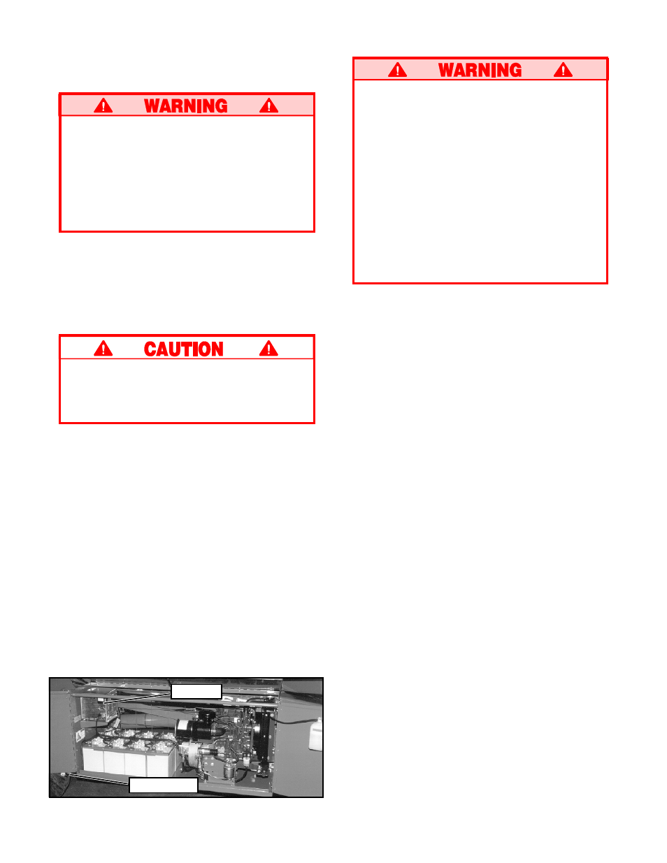 Battery maintenance | Snorkel SL30N Bi-Energy-sn13300+ User Manual | Page 6 / 12