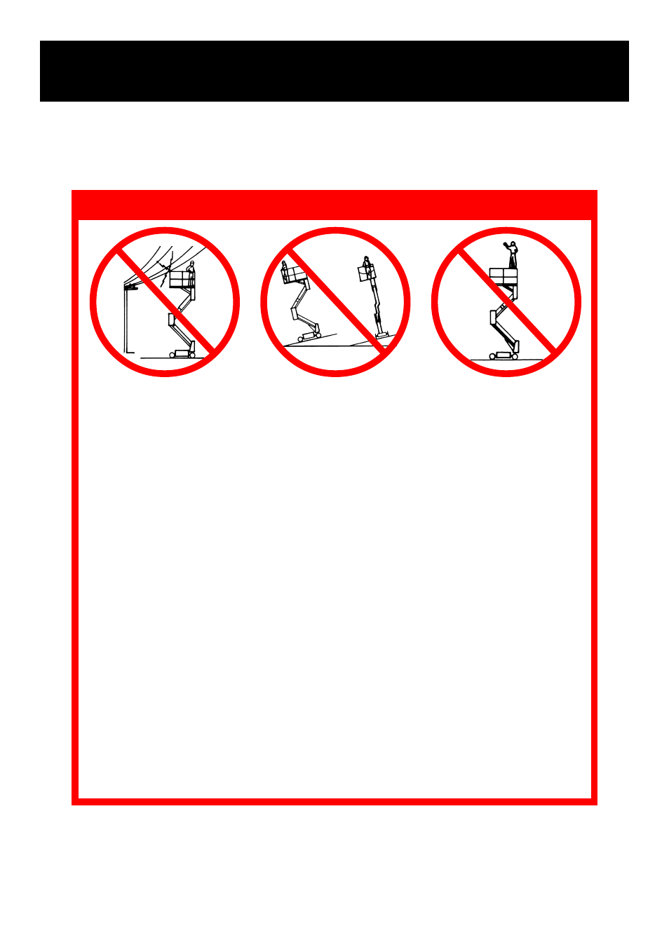 Safety rules | Snorkel SL30RT-sn9600-11199 User Manual | Page 3 / 36