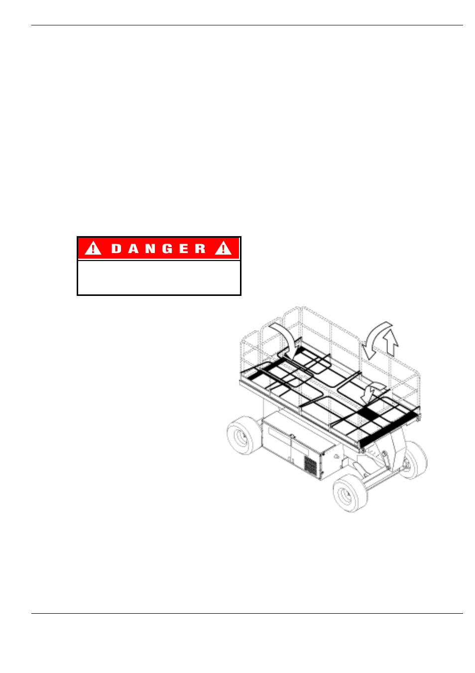 Fold down guardrails, Fold down procedure, Close and latch gate | Erection procedure | Snorkel SL30SL-sn50001+ User Manual | Page 15 / 104