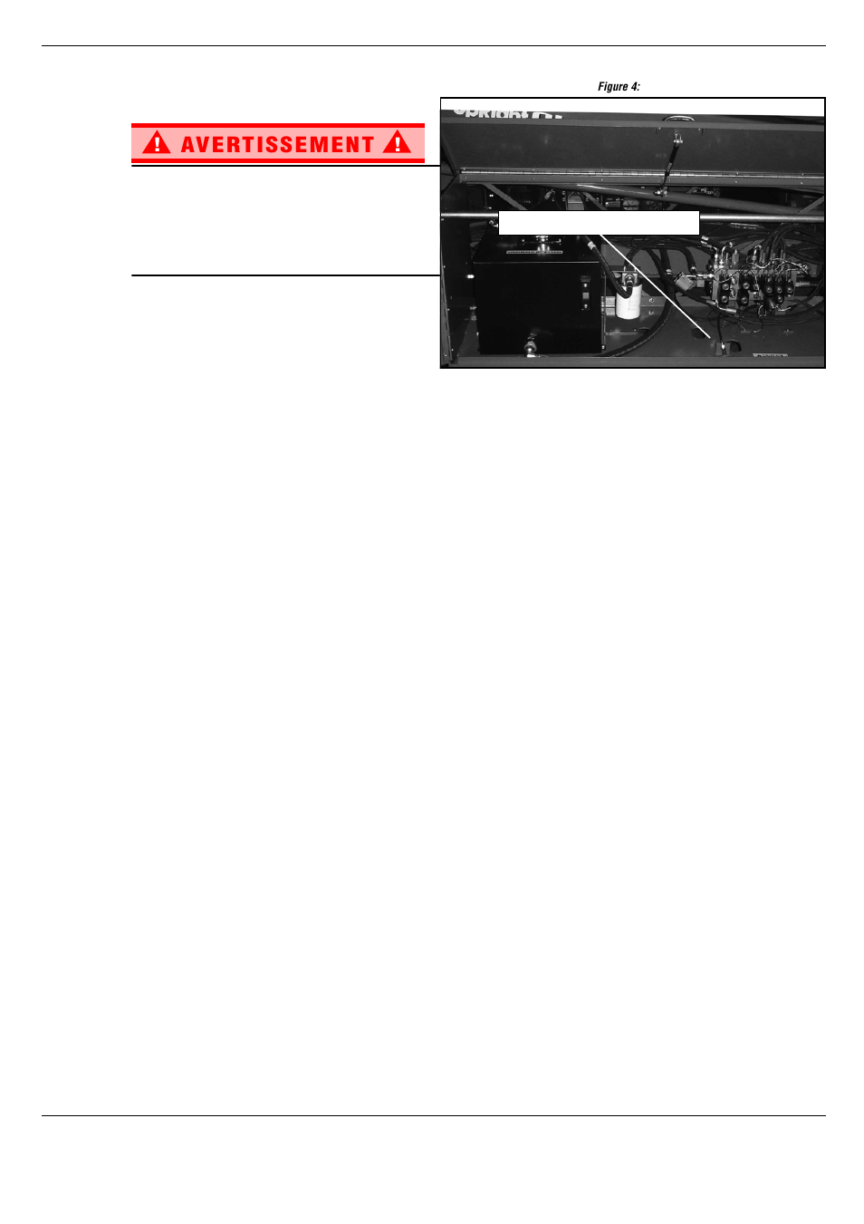 Abaissement d'urgence, Figure 4: soupape d'abaissement d'urgence, Bouton d'abaissement d'urgence | Sl26/30 speed level | Snorkel SL30SL-sn50001+ User Manual | Page 54 / 104