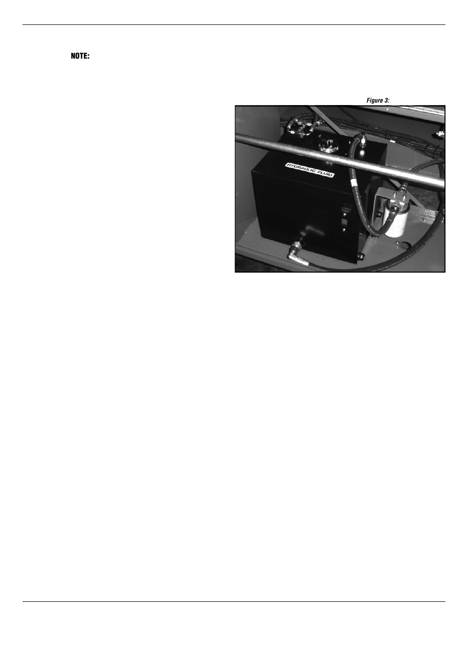 Ispezione di sicurezza preliminare all'uso, Figure 3: serbatoio idraulico | Snorkel SL30SL-sn50001+ User Manual | Page 90 / 104