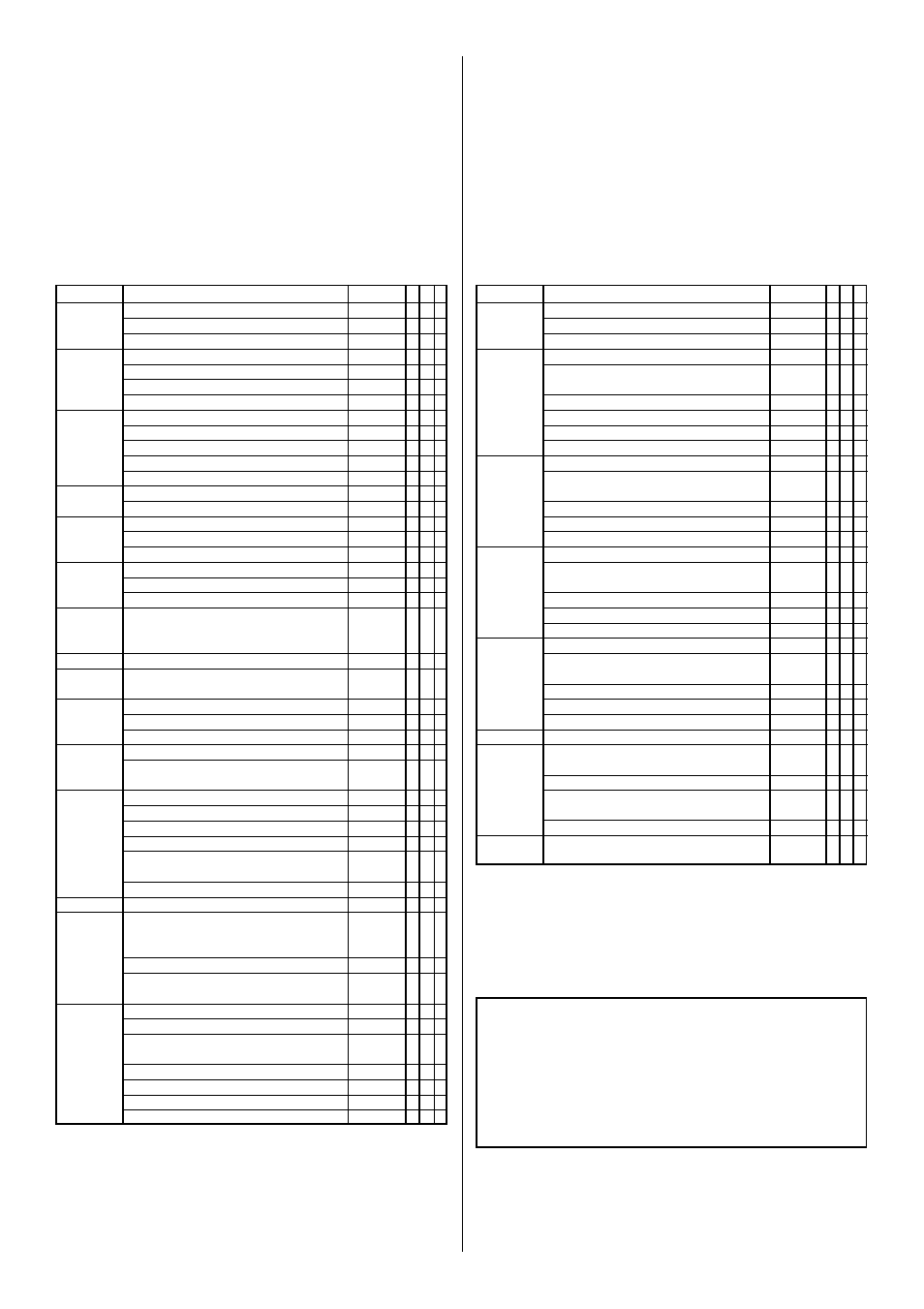 Entretien régulier, Rapport d’entretien, Légende du tableau d’entretien régulier | Snorkel SL30SL-sn9600-11199 User Manual | Page 16 / 36