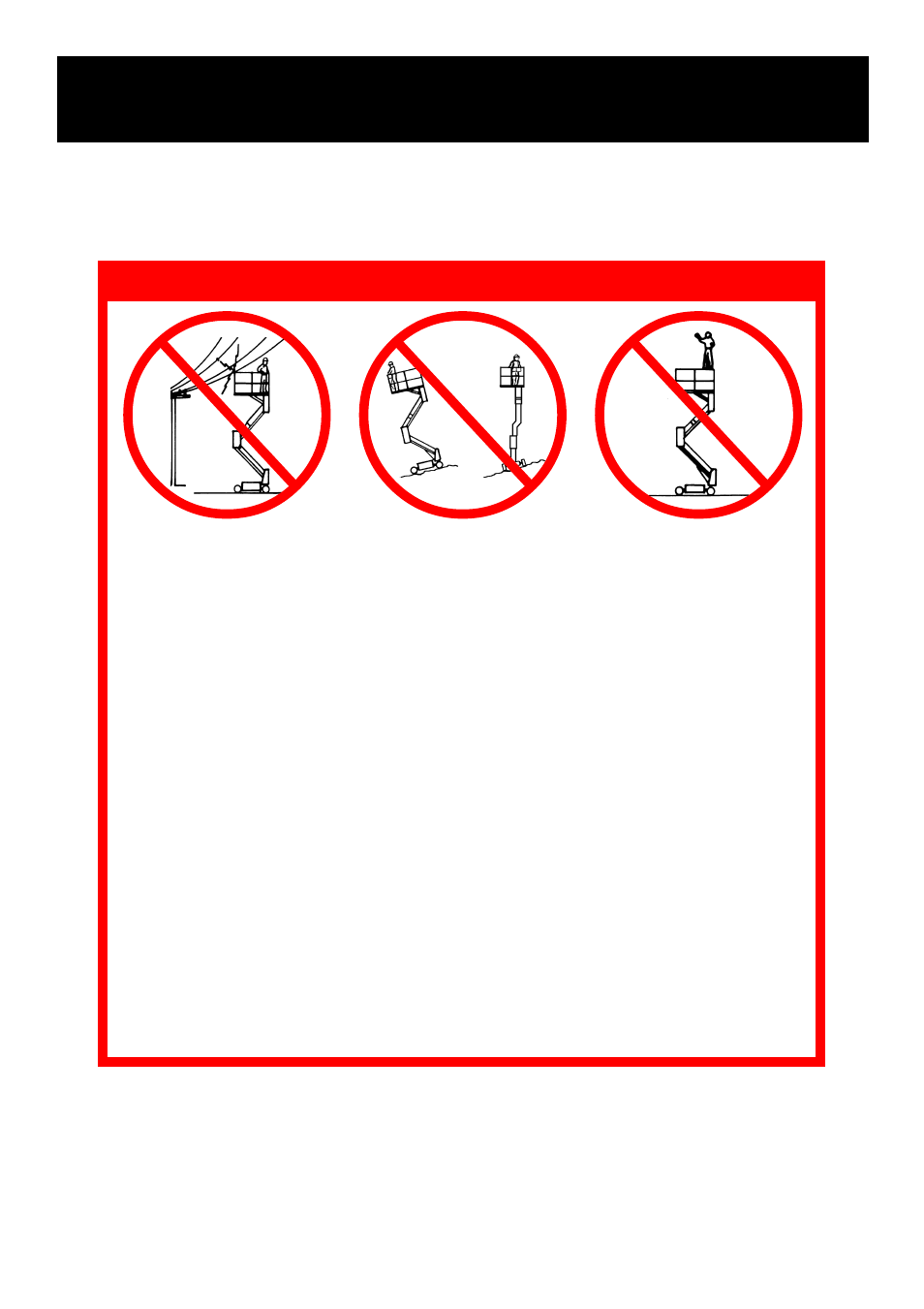 Safety rules | Snorkel SL30SL-sn9600-11199 User Manual | Page 2 / 36