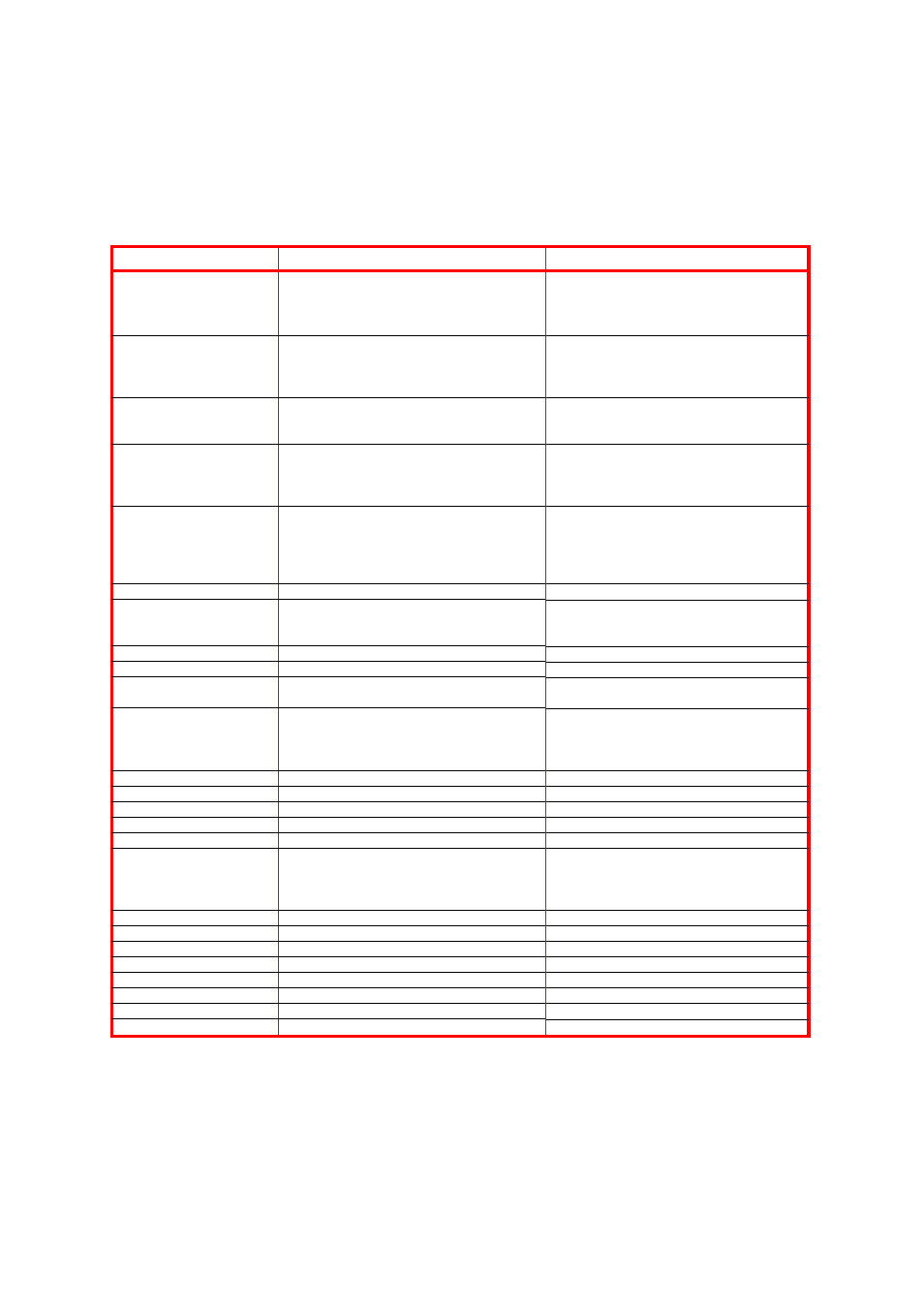 Specifications, Item, Sl26sl | Sl30sl | Snorkel SL30SL-sn9600-11199 User Manual | Page 9 / 36