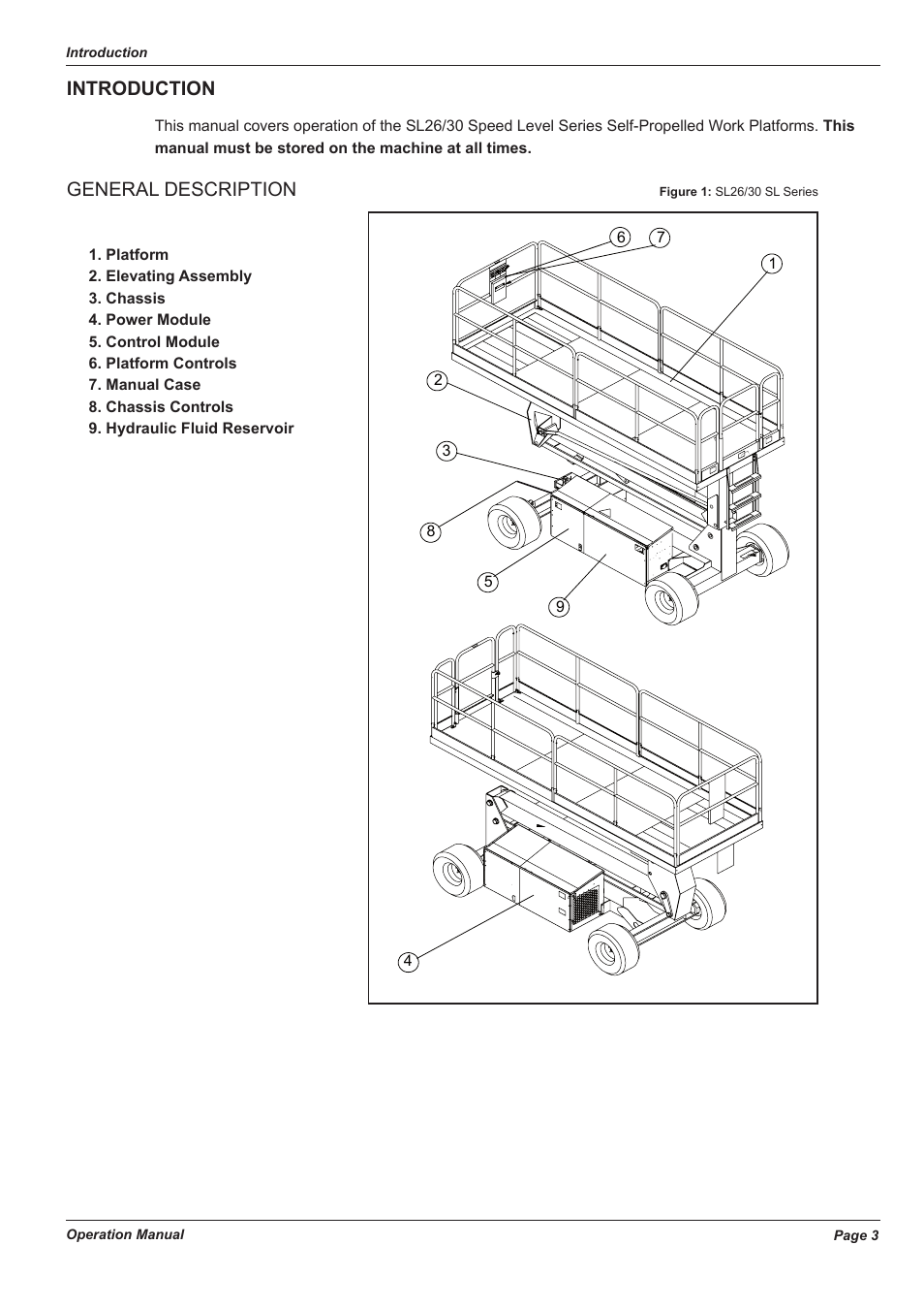 General description, Introduction | Snorkel SL26 Plus-sn51000 User Manual | Page 7 / 24