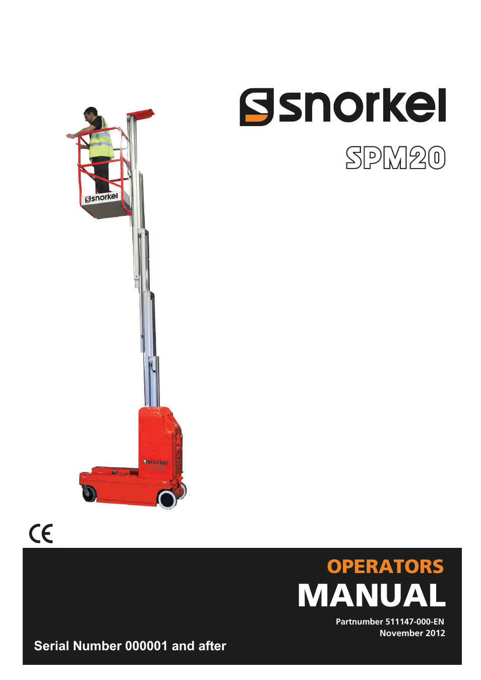 Snorkel SPM20-sn00000 User Manual | 52 pages