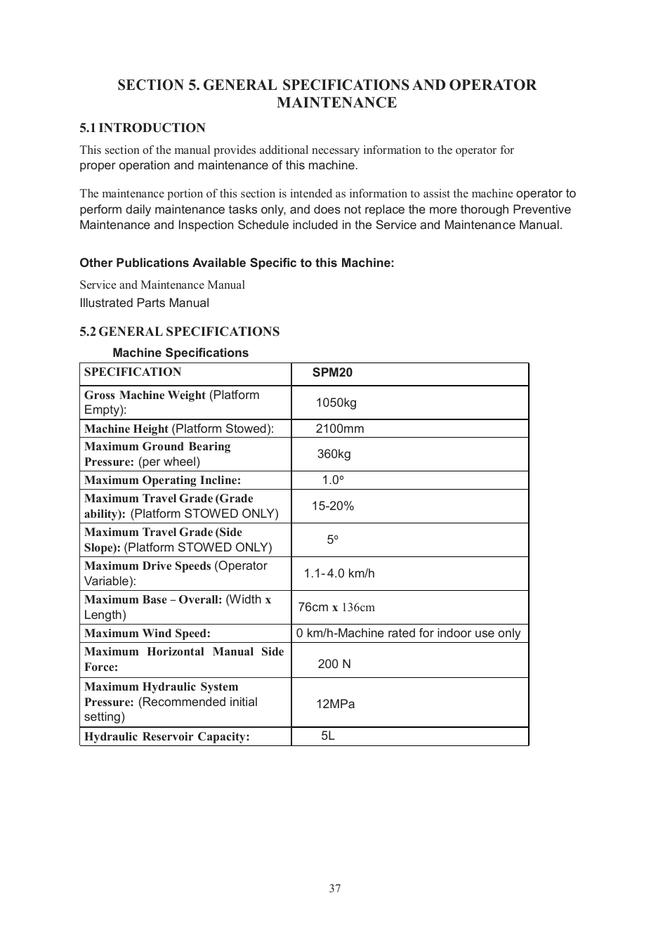 Snorkel SPM20-sn00000 User Manual | Page 41 / 52