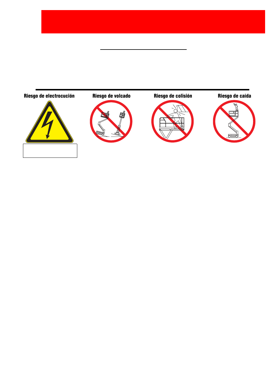 Anual, Funcionamiento, Advertencia | Reglas de seguridad | Snorkel SR3084SL User Manual | Page 49 / 68