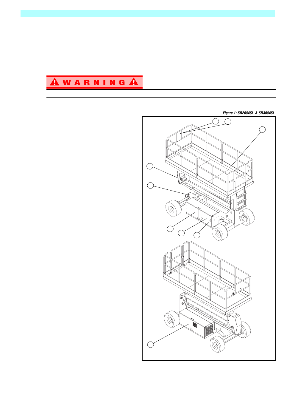 Introduction, General description, Figure 1: sr2684sl & sr3084sl | Introducción, Ntroduction, Eneral, Escription | Snorkel SR3084SL User Manual | Page 7 / 68