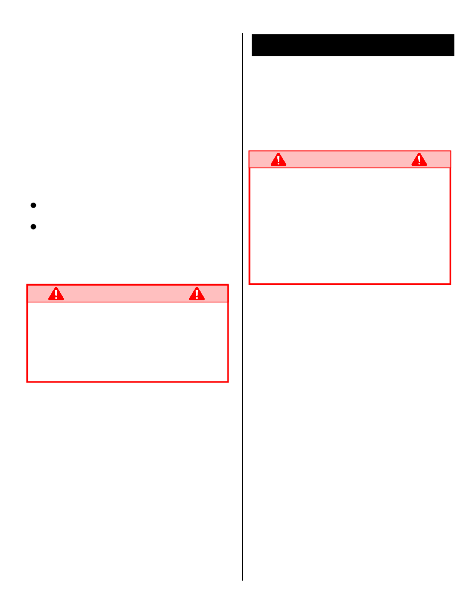 Warning, Operation | Snorkel TL33-sn1947+ User Manual | Page 3 / 16