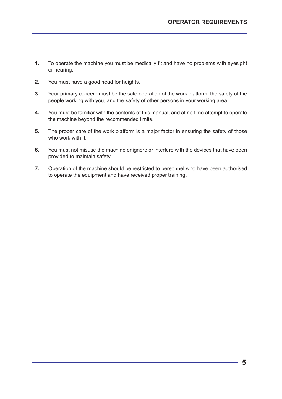 Snorkel TL34-01-sn000123+ User Manual | Page 11 / 34