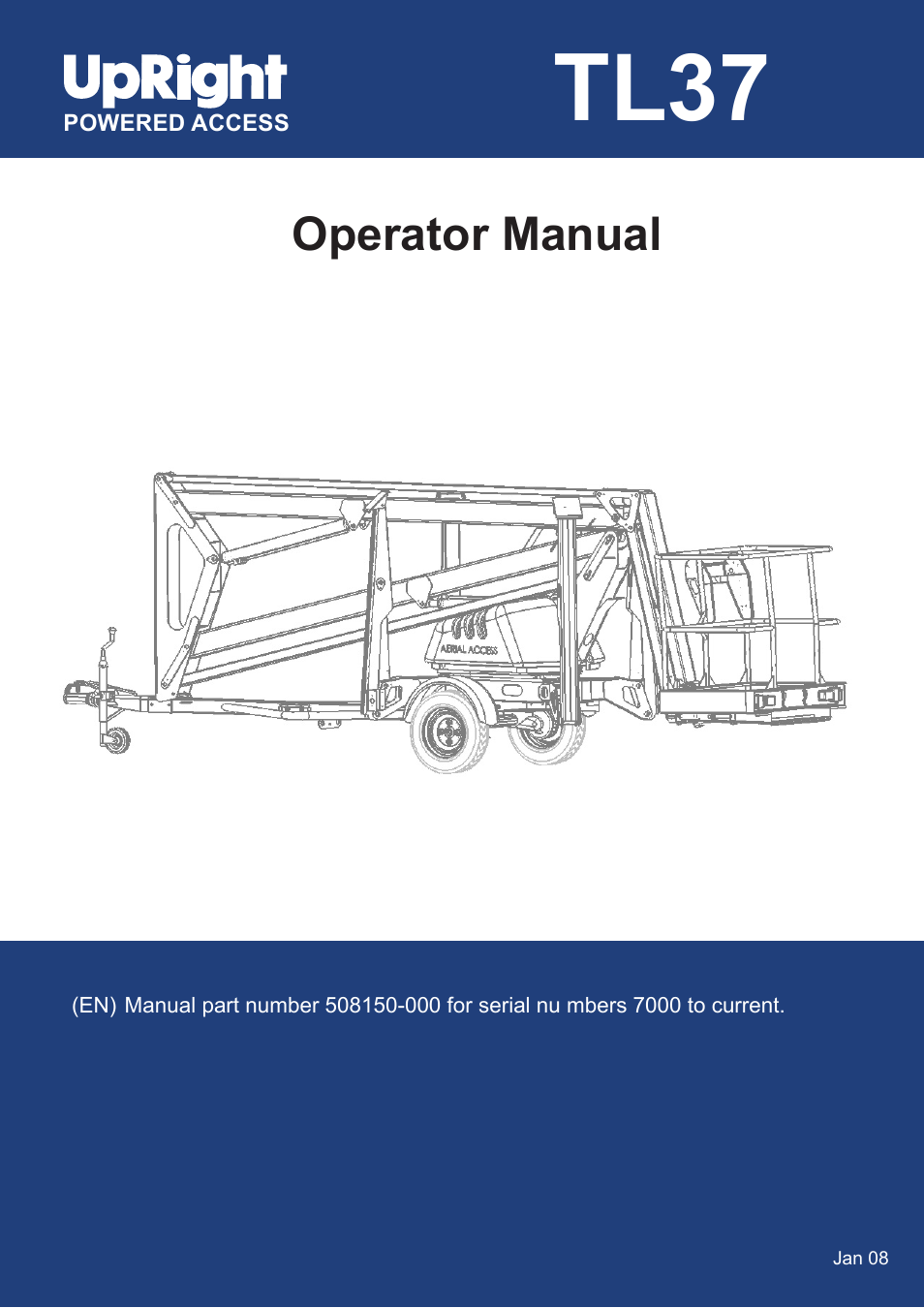 Snorkel TL37-sn7000+V-1 User Manual | 38 pages