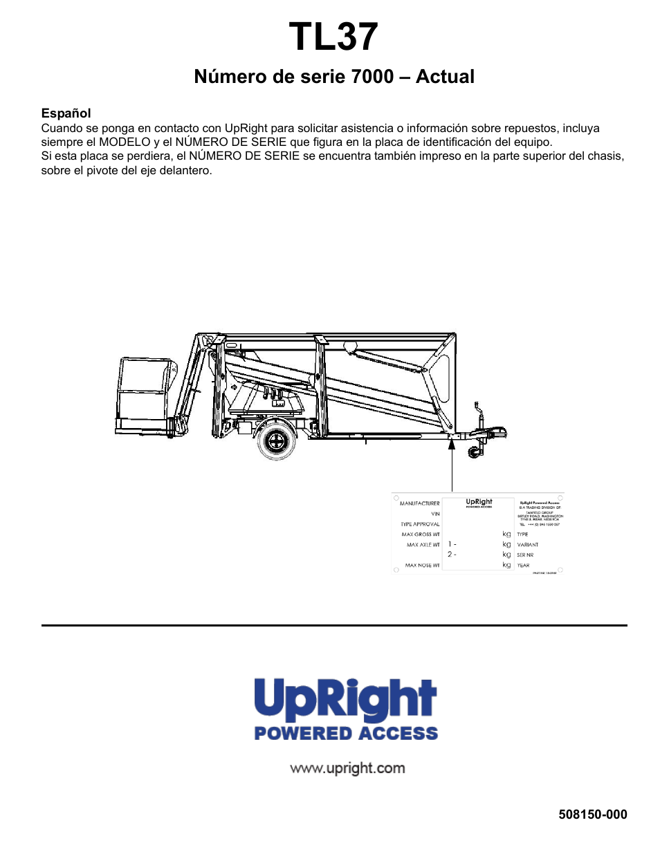 Tl37 | Snorkel TL37-sn7000+V-2 User Manual | Page 105 / 174