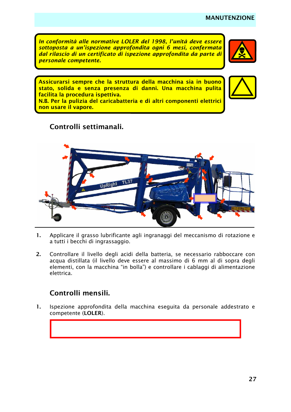 Snorkel TL37-sn7000+V-2 User Manual | Page 167 / 174