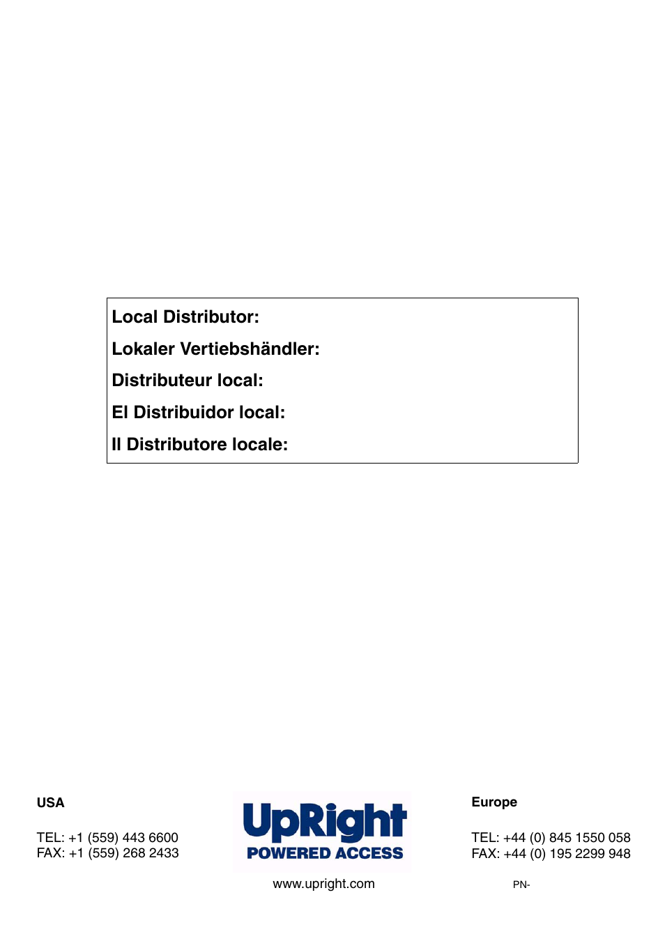 Snorkel TL37-sn7000+V-2 User Manual | Page 174 / 174