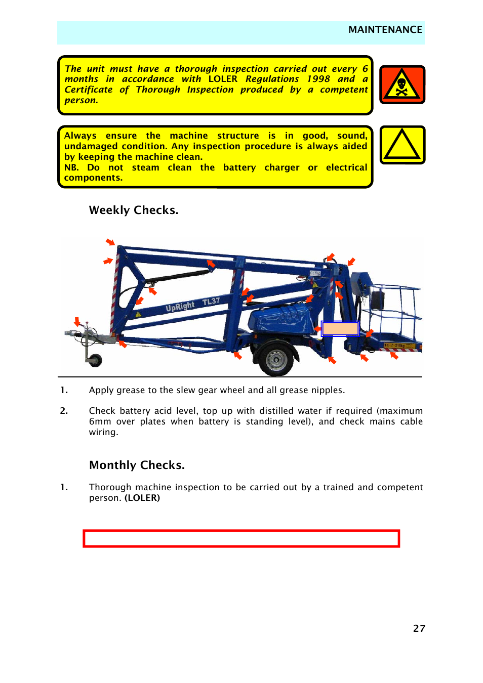 Snorkel TL37-sn7000+V-2 User Manual | Page 31 / 174