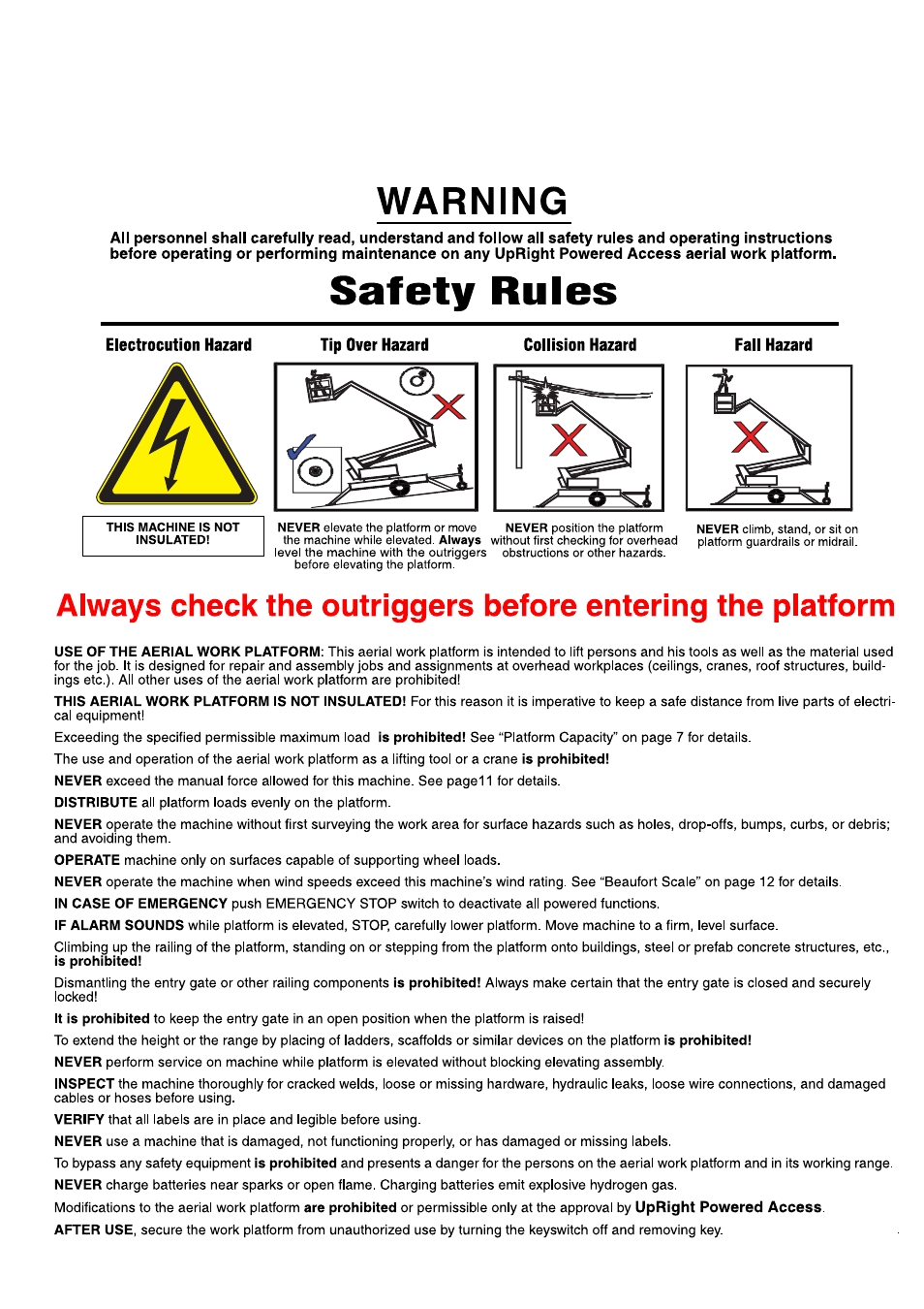 Snorkel TL37-sn7000+V-2 User Manual | Page 5 / 174