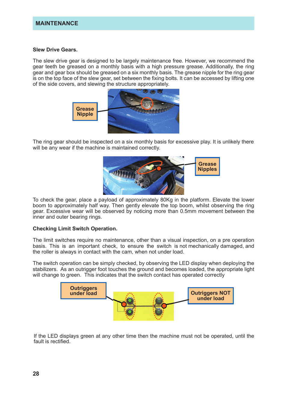 Snorkel TL37J-sn7500 User Manual | Page 32 / 38