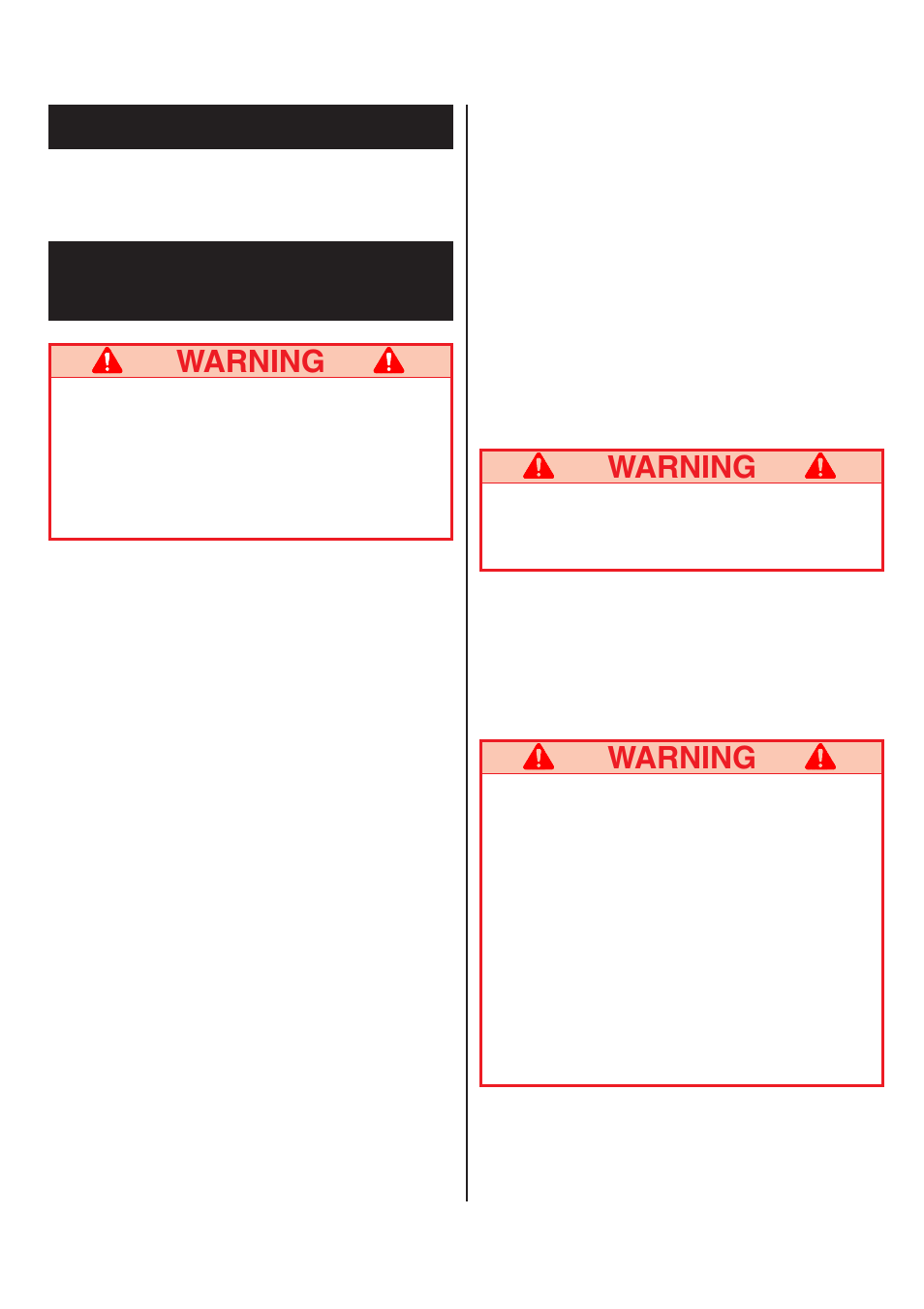 Warning, Introduction, Pre-operation & safety inspection | Snorkel TL49-sn1001+ User Manual | Page 2 / 16