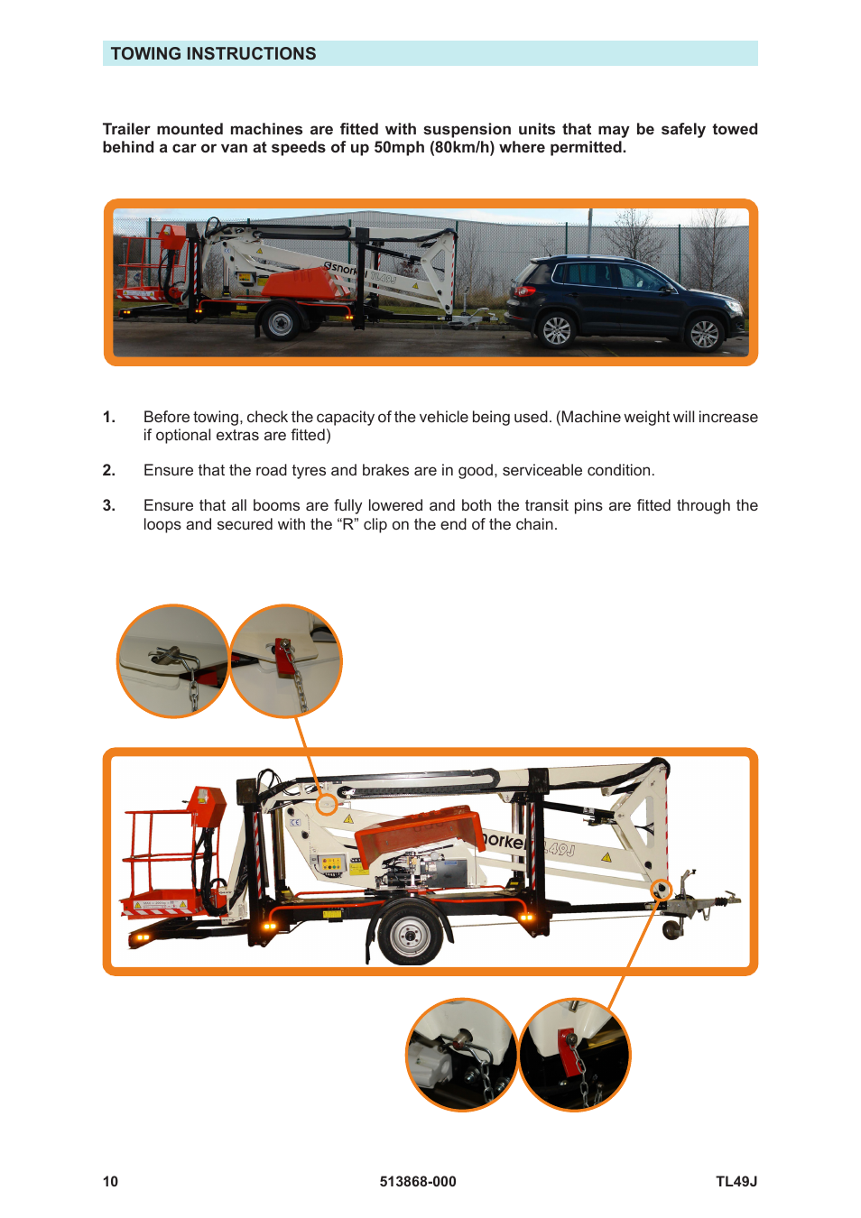 Snorkel TL49J-01-sn008562+ User Manual | Page 14 / 40