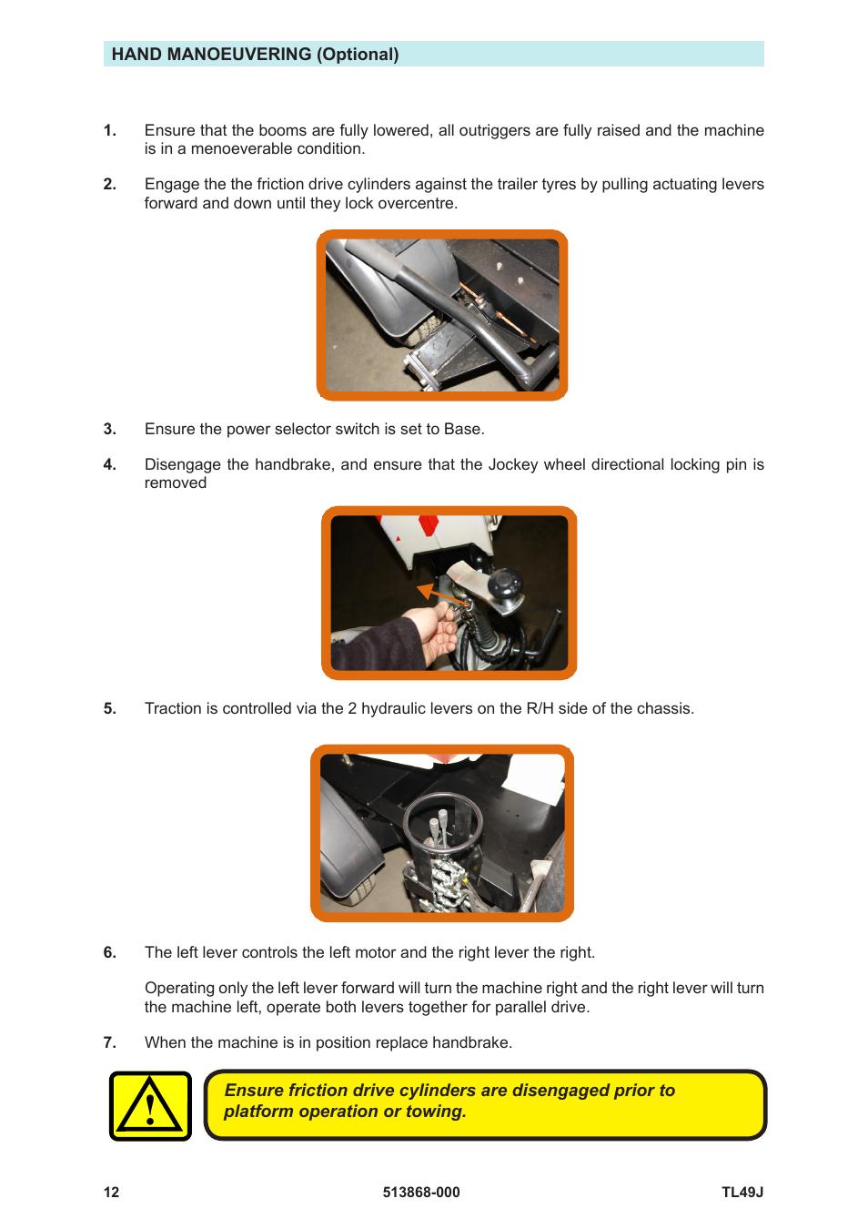 Snorkel TL49J-01-sn008562+ User Manual | Page 16 / 40