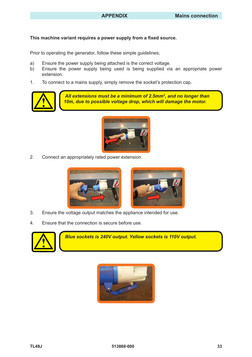 Snorkel TL49J-01-sn008562+ User Manual | Page 37 / 40