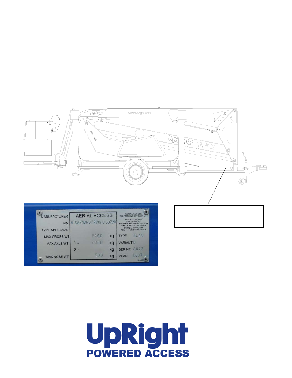 Tl49k, Números de serie 8000 - actual | Snorkel TL49K-sn8000 User Manual | Page 111 / 184