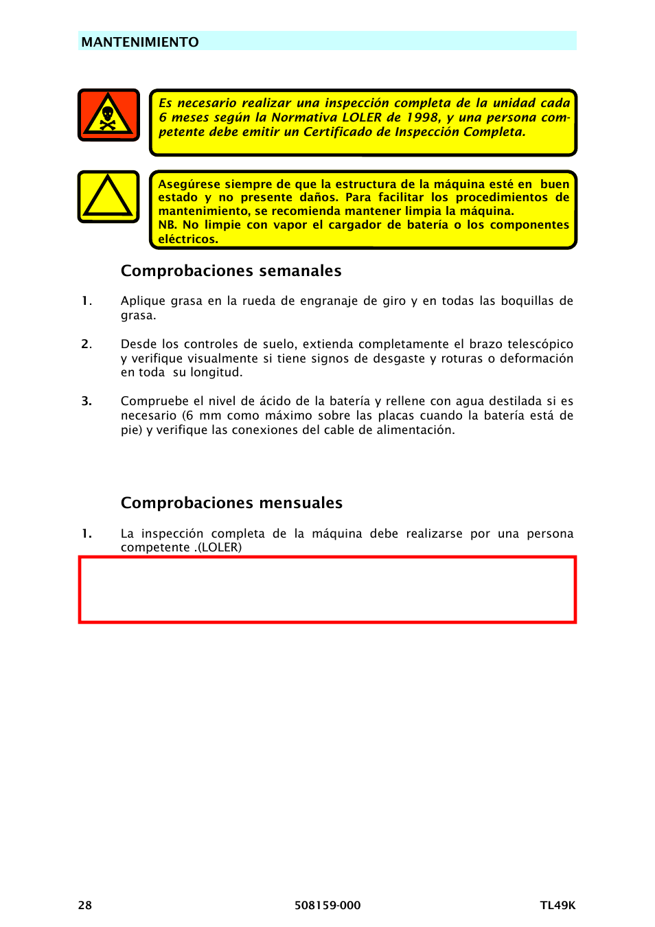 Snorkel TL49K-sn8000 User Manual | Page 140 / 184