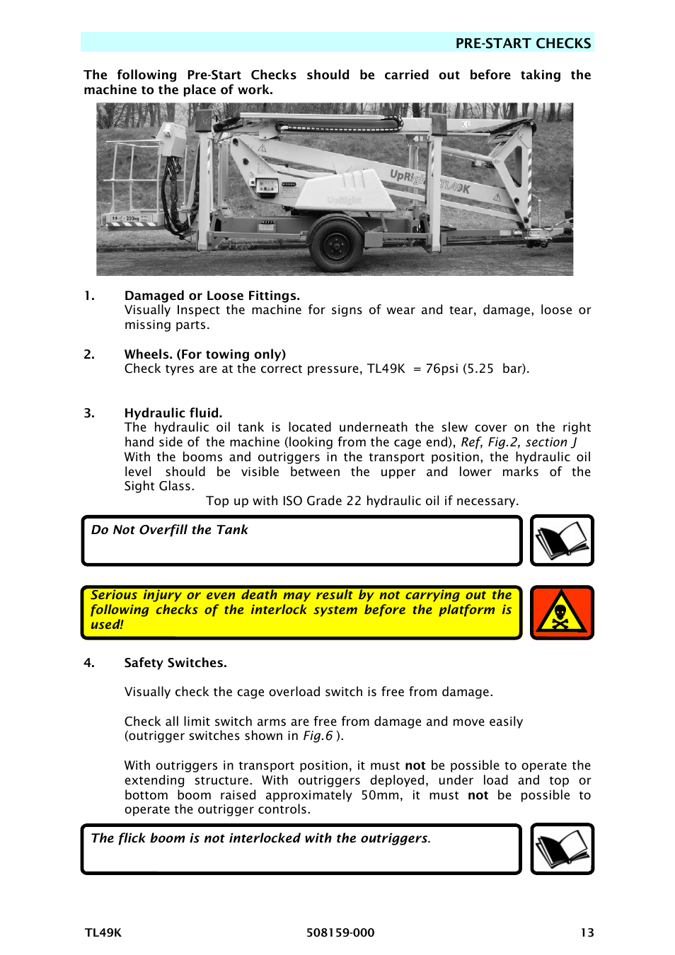 Snorkel TL49K-sn8000 User Manual | Page 17 / 184