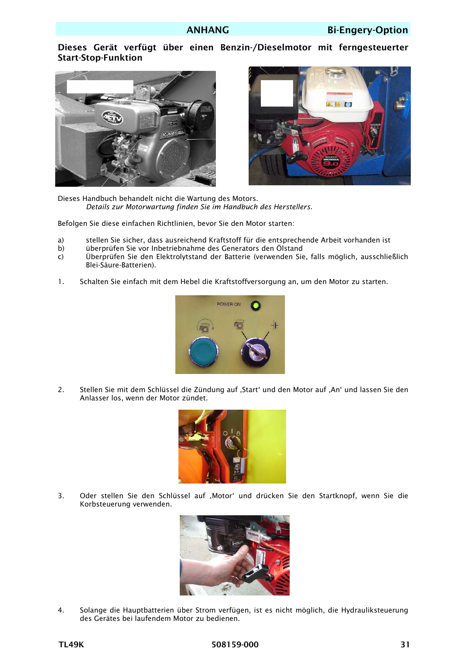 Anhang bi-engery-option | Snorkel TL49K-sn8000 User Manual | Page 71 / 184