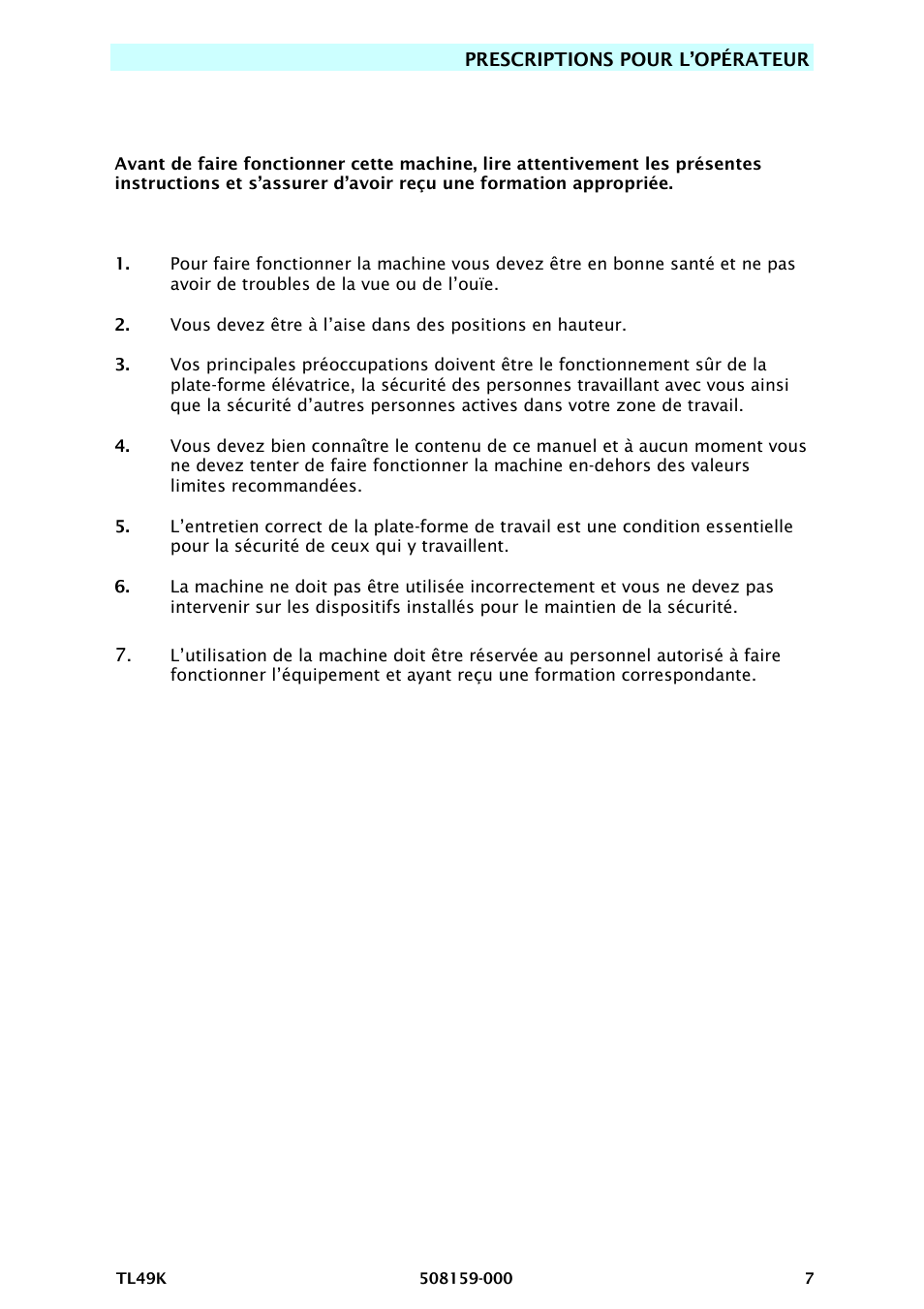 Snorkel TL49K-sn8000 User Manual | Page 83 / 184