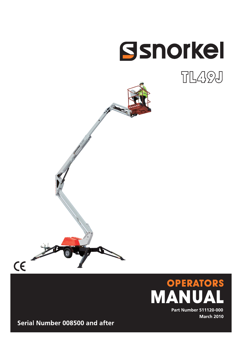 Snorkel TL49K-sn8500+ User Manual | 184 pages