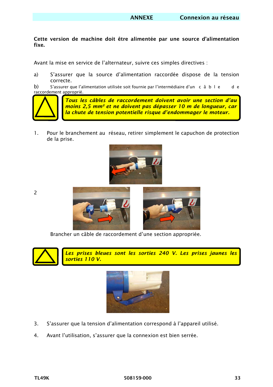 Snorkel TL49K-sn8500+ User Manual | Page 109 / 184