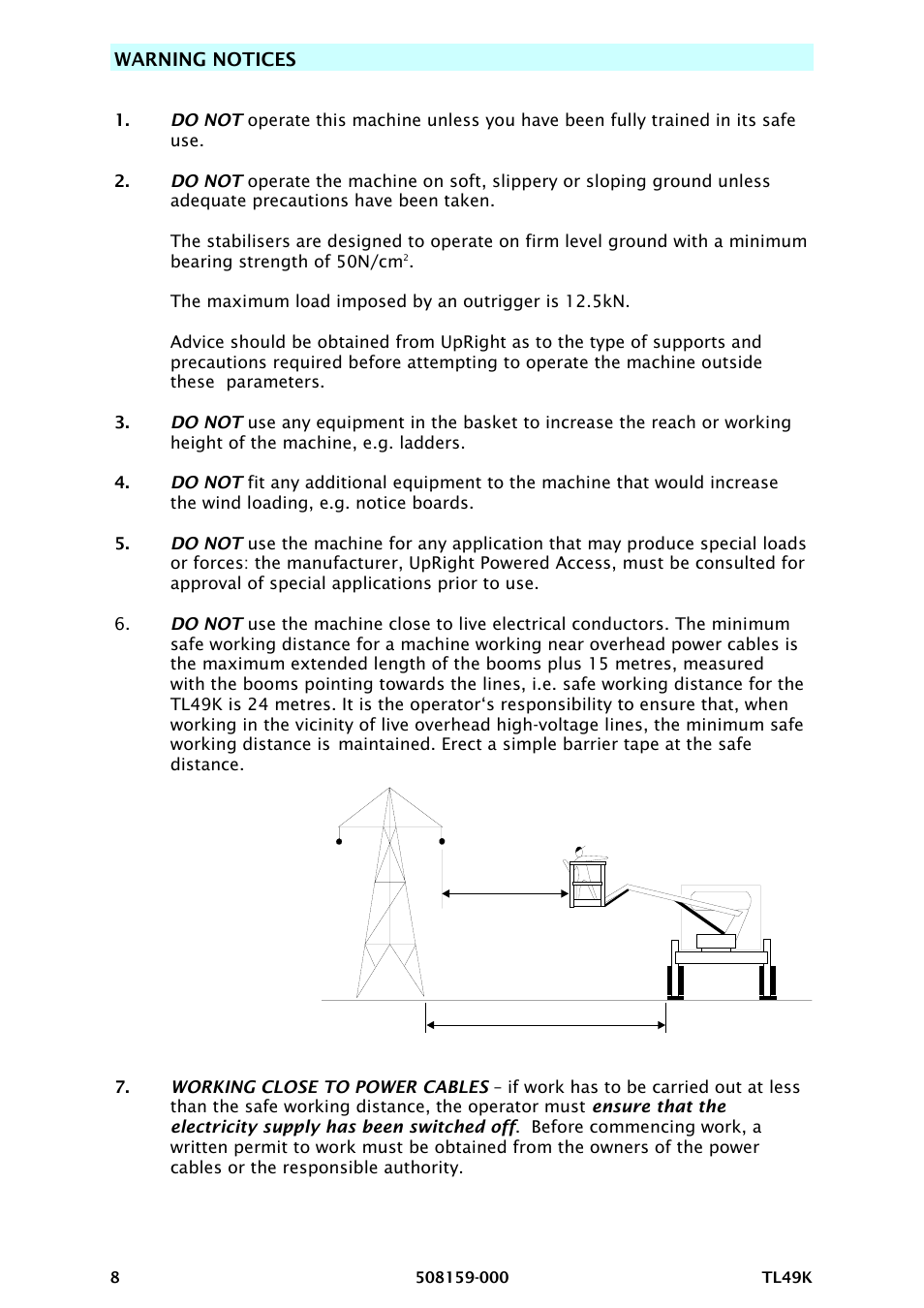 Snorkel TL49K-sn8500+ User Manual | Page 12 / 184
