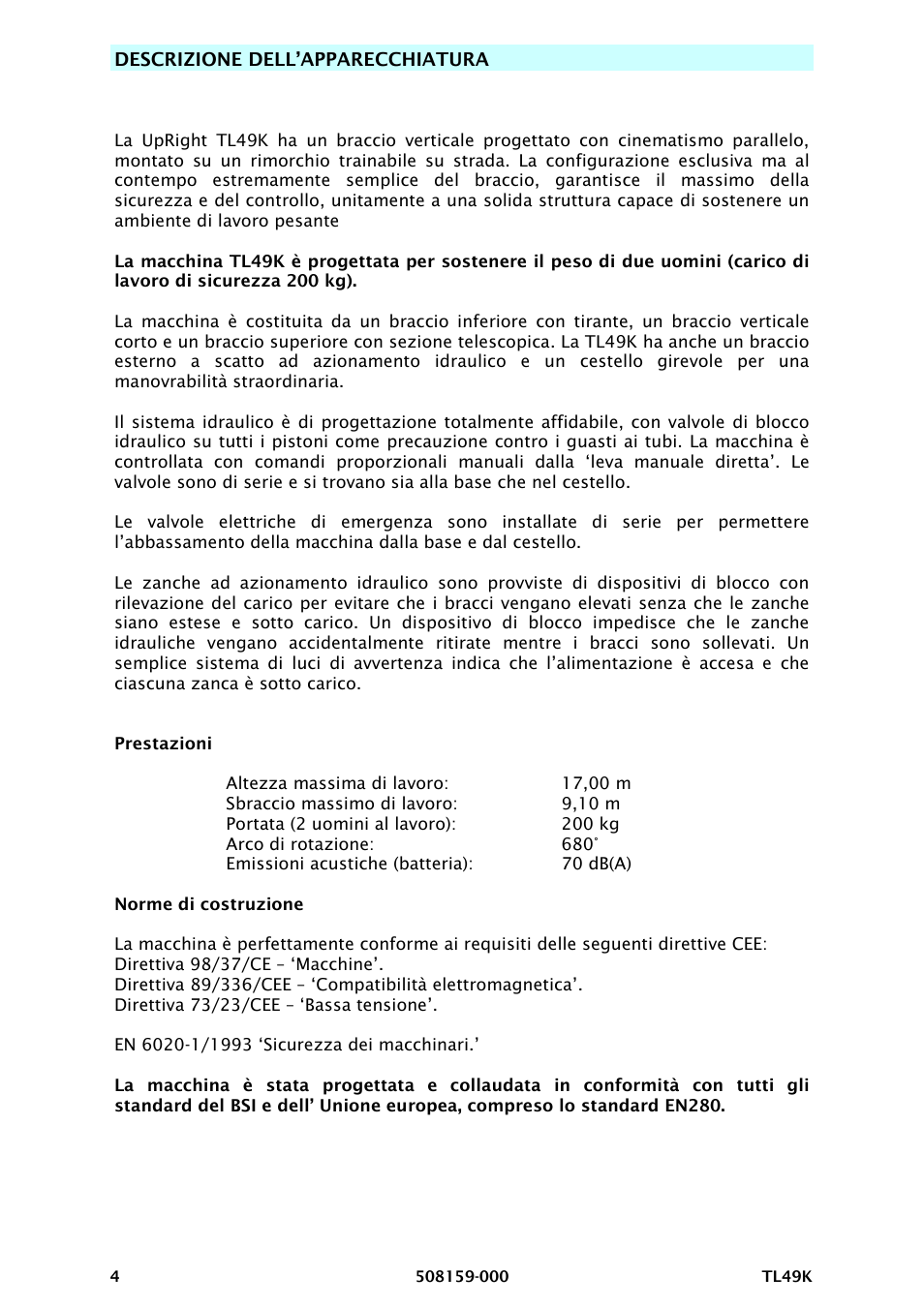 Snorkel TL49K-sn8500+ User Manual | Page 152 / 184