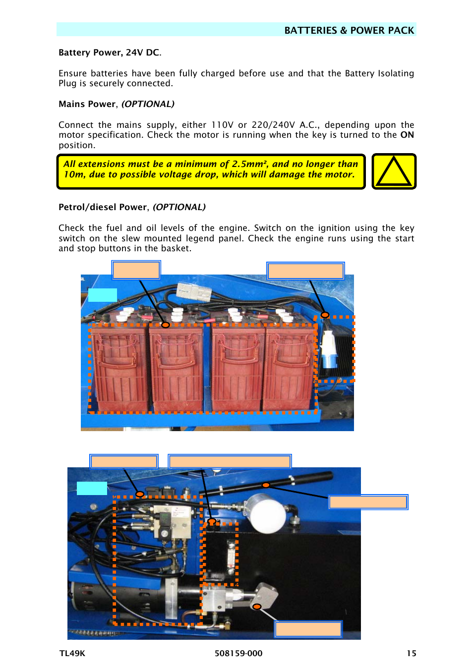 Snorkel TL49K-sn8500+ User Manual | Page 19 / 184