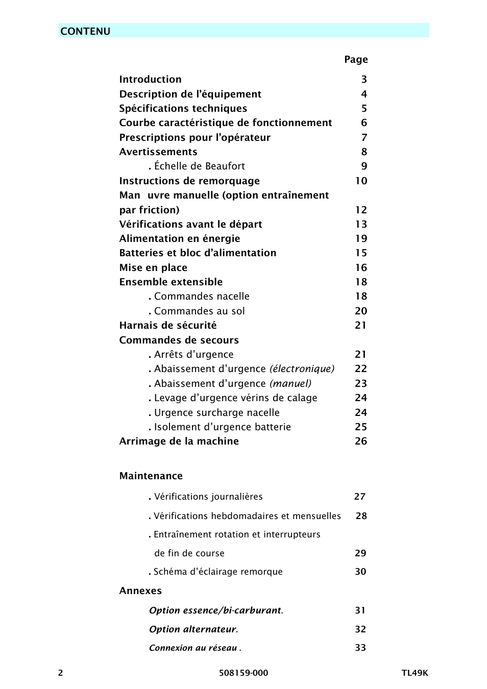 Snorkel TL49K-sn8500+ User Manual | Page 78 / 184