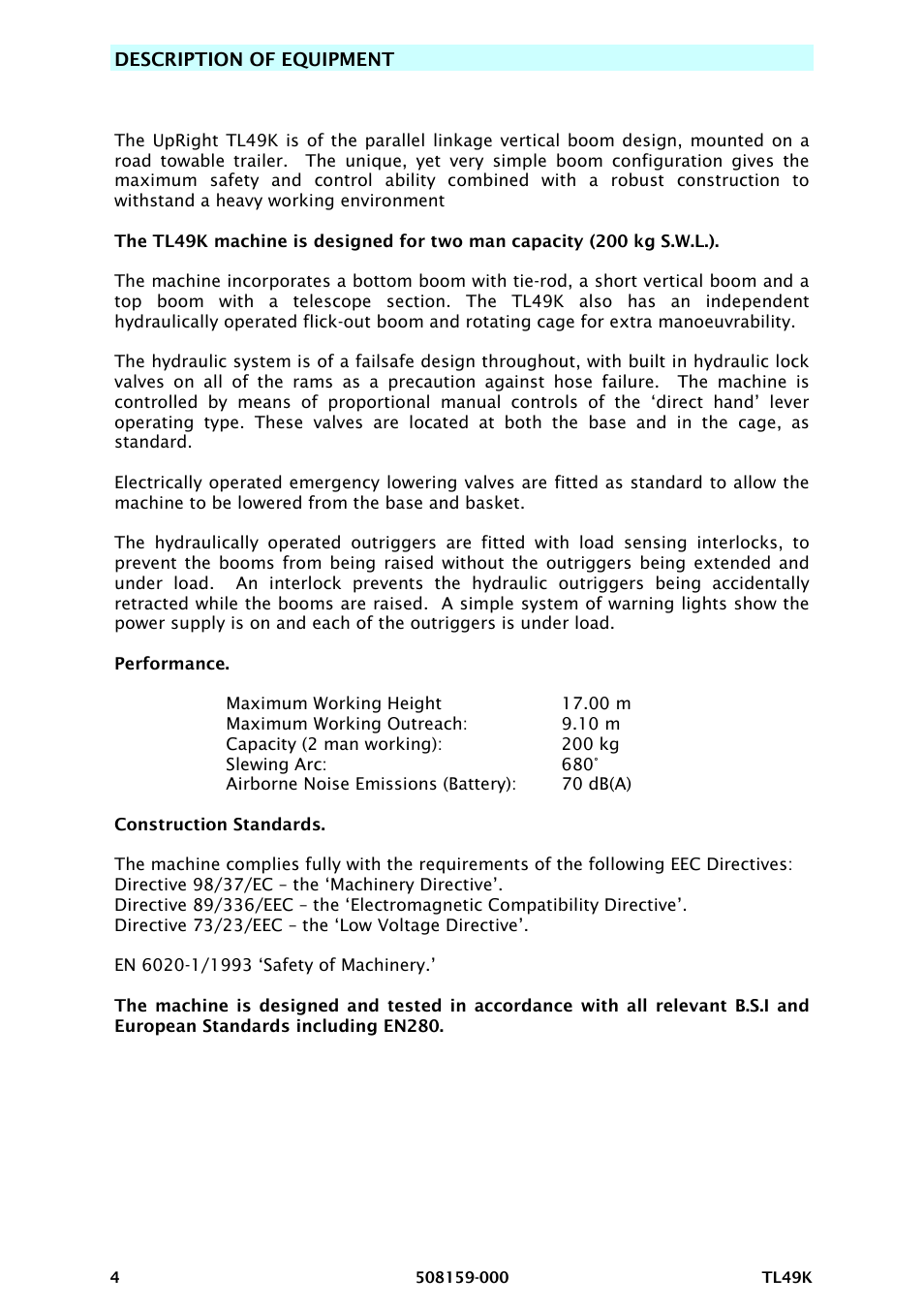 Snorkel TL49K-sn8500+ User Manual | Page 8 / 184