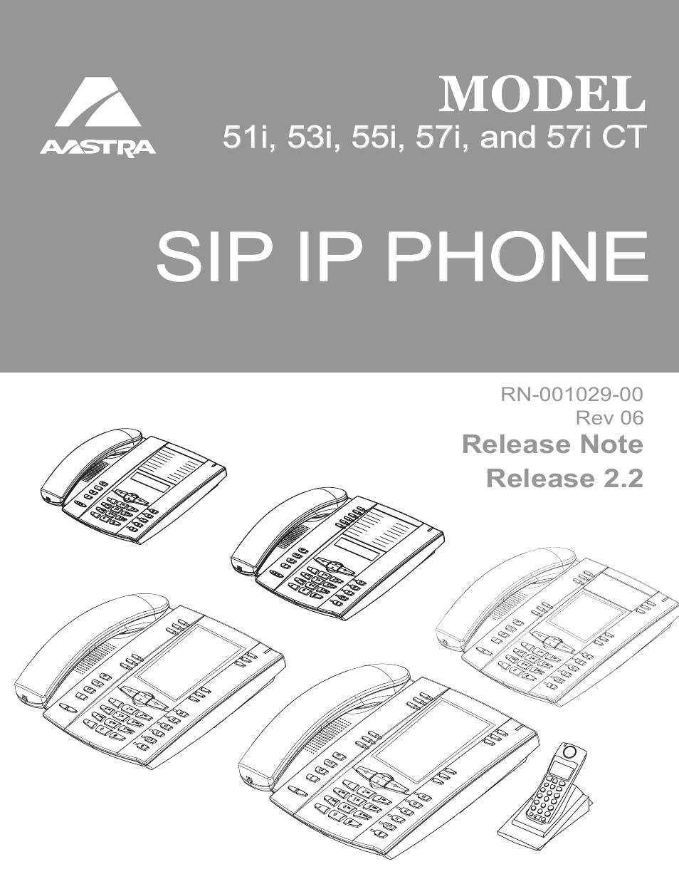 Aastra Telecom REV 06 User Manual | 146 pages