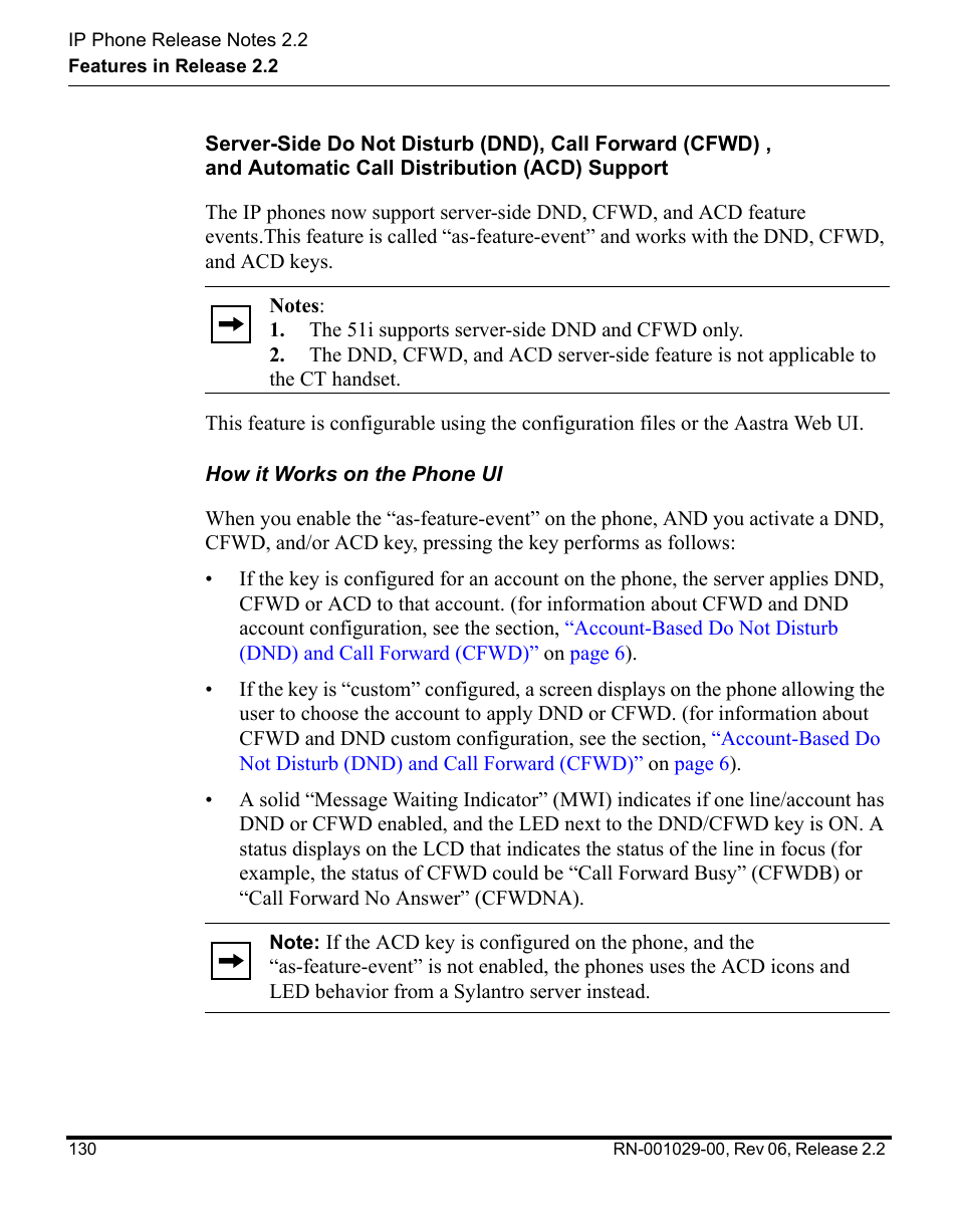 Aastra Telecom REV 06 User Manual | Page 134 / 146