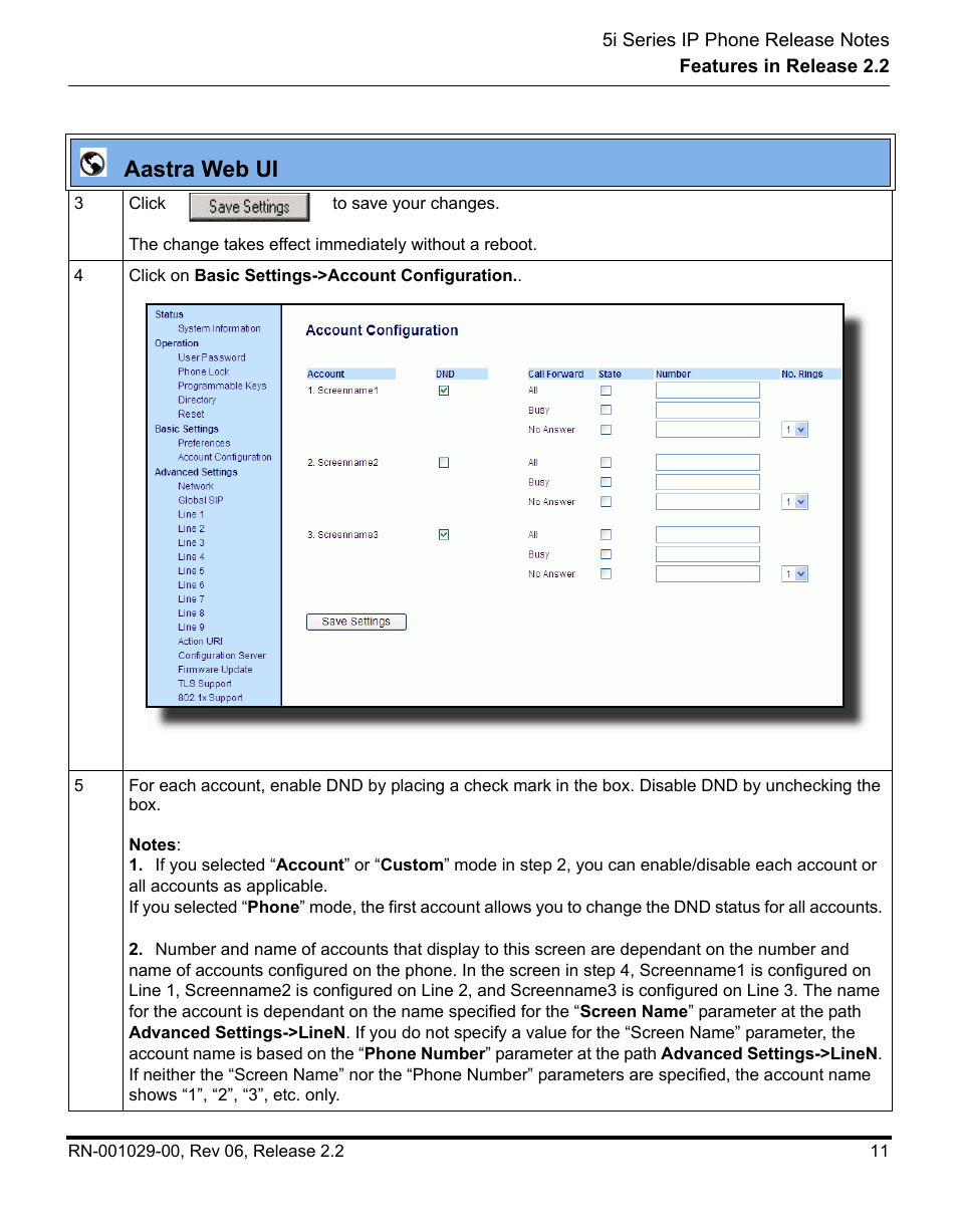 Aastra web ui | Aastra Telecom REV 06 User Manual | Page 15 / 146