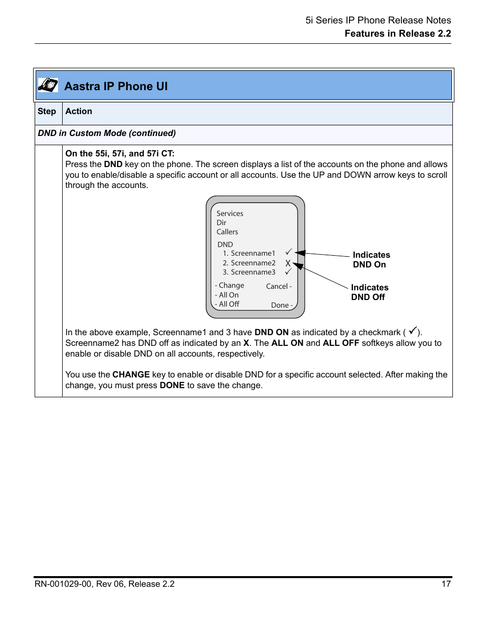 Aastra ip phone ui | Aastra Telecom REV 06 User Manual | Page 21 / 146