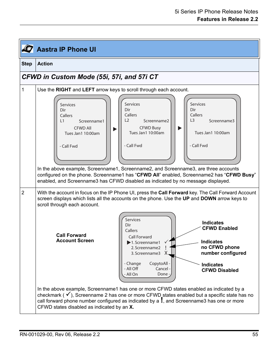 Aastra ip phone ui | Aastra Telecom REV 06 User Manual | Page 59 / 146