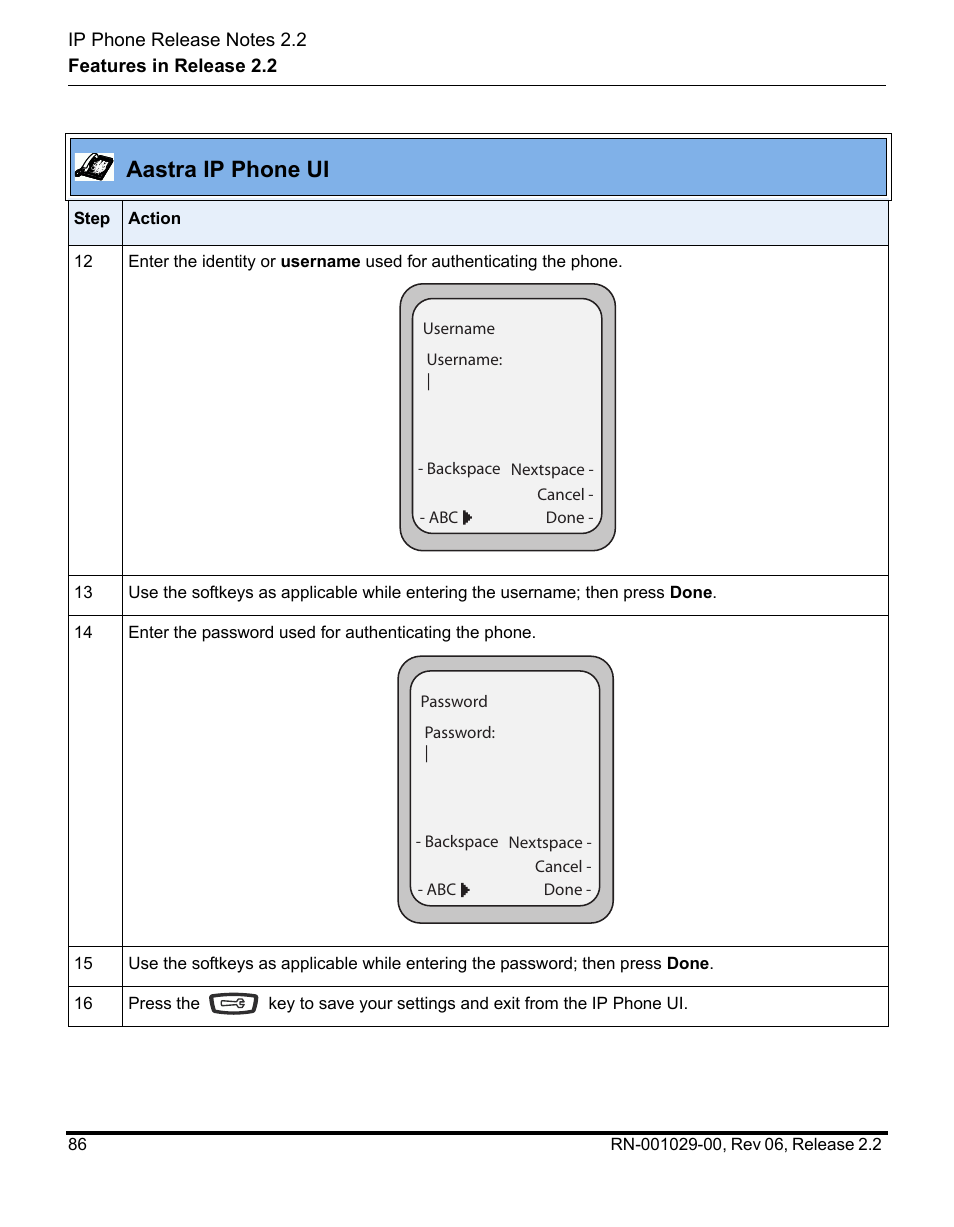 Aastra ip phone ui | Aastra Telecom REV 06 User Manual | Page 90 / 146