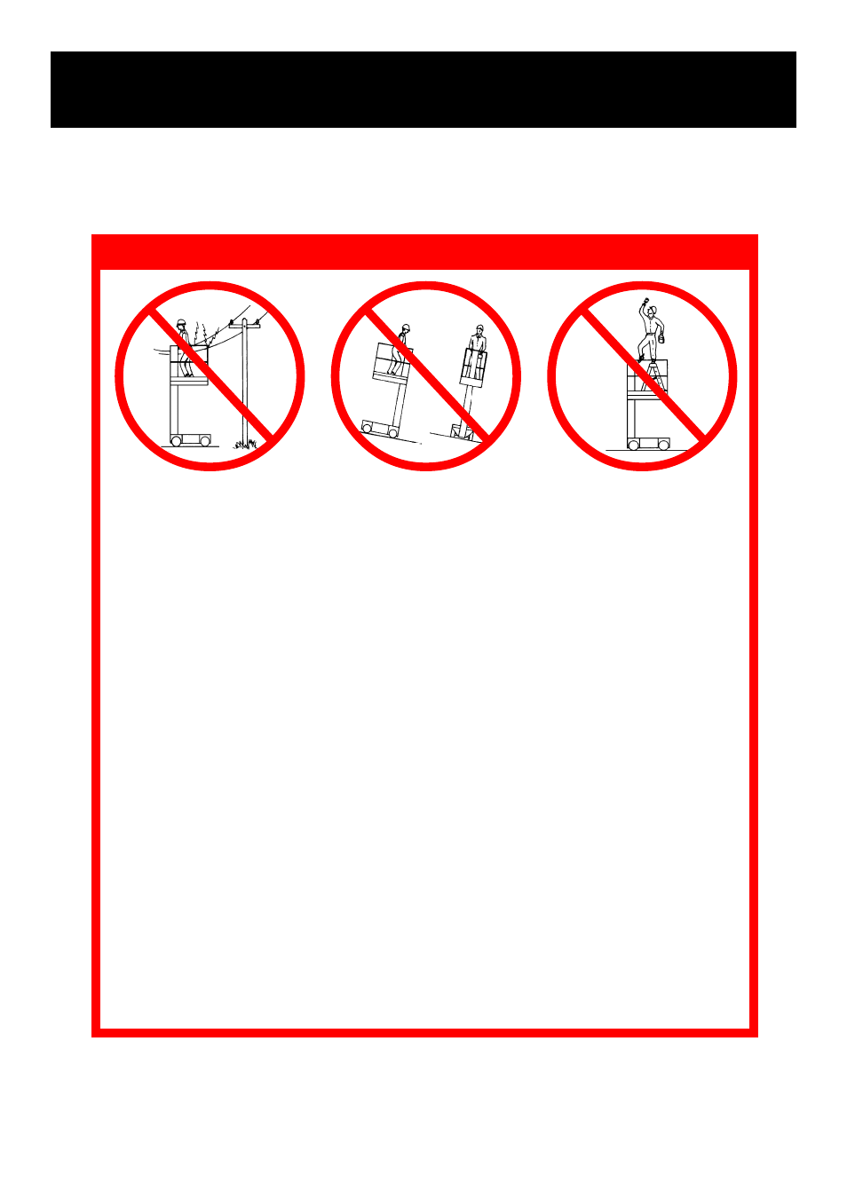 Deutschsprachiger teil, Sicherheitsregeln | Snorkel TM12-sn1141-4999 User Manual | Page 14 / 32